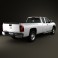 Chevrolet Silverado HD Extended Cab Long Bed 2011 3d model