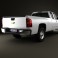 Chevrolet Silverado HD Extended Cab Long Bed 2011 3d model