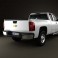 Chevrolet Silverado HD Extended Cab Standard Bed 2011 3d model