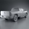 Chevrolet Silverado HD Extended Cab Standard Bed 2011 3d model