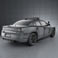 Dodge Charger Police 2011 3d model
