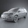 GMC Acadia 2011 3d model