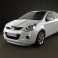 Hyundai i20 3-door 2010 3d model