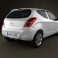 Hyundai i20 3-door 2010 3d model