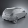 Hyundai i20 3-door 2010 3d model