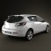 Mazda 3 hatchback 2011 3d model