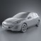 Mazda 3 hatchback 2011 3d model