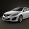 Mazda 6 Wagon 2011 3d model
