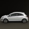 Opel Corsa 3-door 2011 3d model