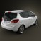 Opel Meriva B 2011 3d model