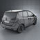Opel Meriva B 2011 3d model