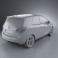 Opel Meriva B 2011 3d model