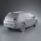 Peugeot 3008 2010 3d model