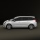Peugeot 5008 2010 3d model