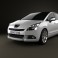 Peugeot 5008 2010 3d model