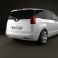 Peugeot 5008 2010 3d model