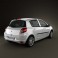 Renault Clio 5-door 2010 3d model