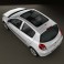 Renault Clio 5-door 2010 3d model
