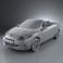 Renault Megane CC 2011 3d model