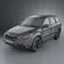 Subaru Forester 3d model