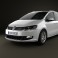 Volkswagen Sharan (Typ 7N) 2010 3d model