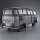 Volkswagen Transporter T1 1950 3d model