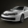 Subaru Impreza WRX STI 2010 3d model