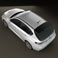 Subaru Impreza WRX STI 2010 3d model