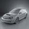 Subaru Impreza WRX STI 2010 3d model