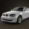 BMW 1 Series 3-door 2009 3d model