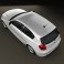 BMW 1 Series 3-door 2009 3d model