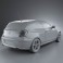 BMW 1 Series 3-door 2009 3d model