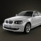 BMW 1 Series 5-door 2009 3d model