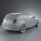 BMW 1 Series 5-door 2009 3d model