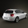 BMW 1 Series (F20) 5-door 2011 3d model