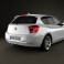 BMW 1 Series (F20) 5-door 2011 3d model