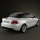 BMW 1 Series convertible 2009 3d model