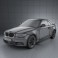 BMW 1 Series convertible 2009 3d model