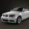 BMW 1 Series convertible 2009 3d model