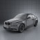 BMW 1 Series 3-door coupe 2009 3d model