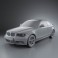 BMW 1 Series 3-door coupe 2009 3d model