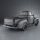 Chevrolet Advance Design Pickup 1951 3d model
