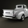 Chevrolet Advance Design Pickup 1951 3d model