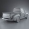Chevrolet Advance Design Pickup 1951 3d model