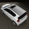 Chevrolet Aveo 3door 2009 3d model