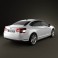 Citroen C5 Saloon 2011 3d model