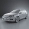 Citroen C5 Tourer 2011 3d model