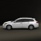 Honda Accord Tourer 2009 3d model