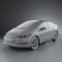 Honda Insight Hybrid 2010 3d model