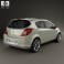 Opel Corsa D 5-door 2011 3d model